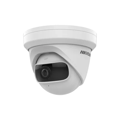 Hikvision 4MP Panoramic 180 Deg Turret Camera,WDR,Micro SD - Indoor