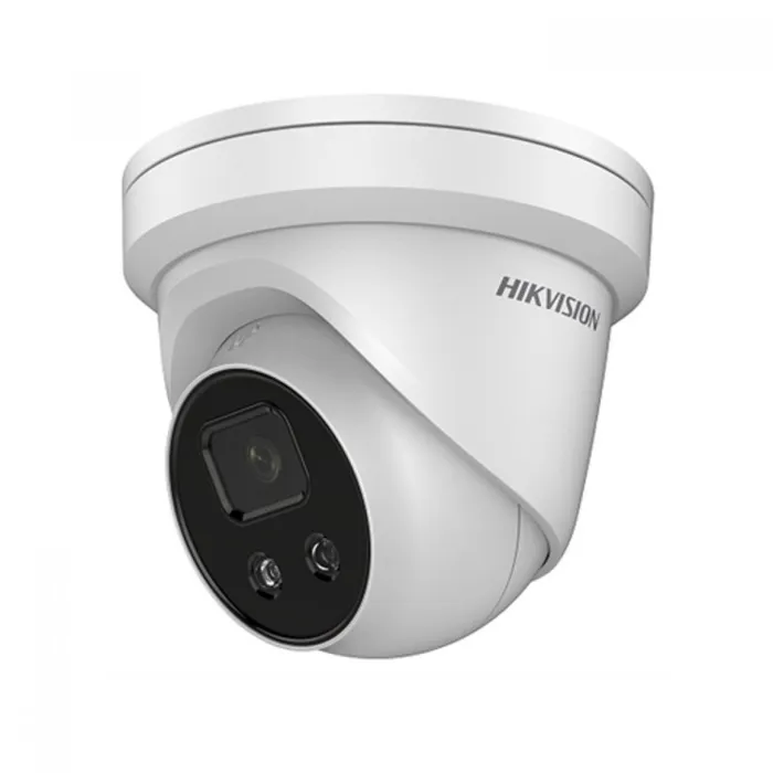 Hikvision 4MP AcuSense Fixed 4mm IP66 Turret IR 30m with strobe & speaker