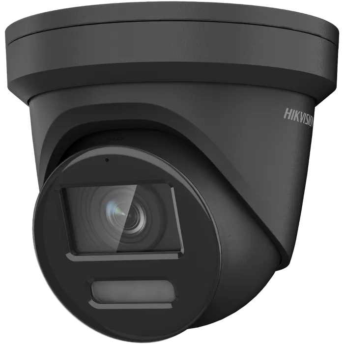 Hikvision 8MP ColorVu + Acusense Fixed Turret 2.8mm Network Camera - BLACK