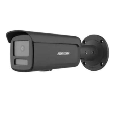 Hikvision 8MP Smart Hybrid Lt, ColorVu + Acu, 2.8mm, Audio/Strobe, Bullet - BLK