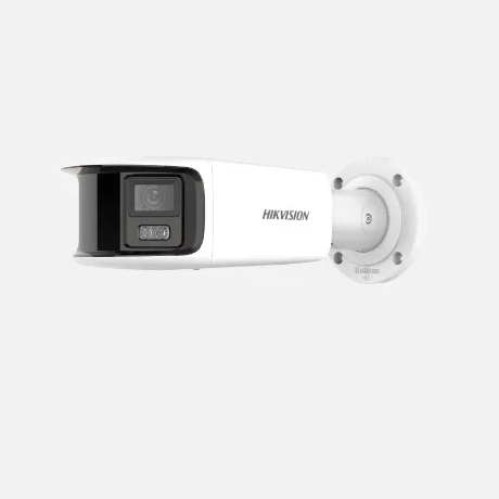 Hikvision 8MP Panoramic 180 Deg 4K ColorVu + AcuSense Bullet - strobe & speaker