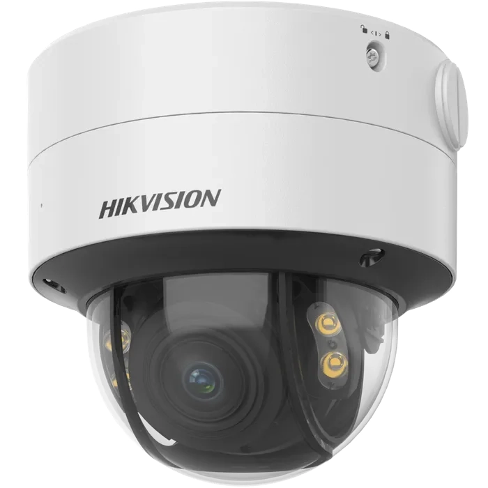 Hikvision 4MP ColorVu + Acusense Motorized 3.6 - 9mm VF Dome Network Camera
