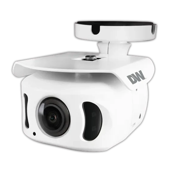 MEGApix IVA+ 8MP ultra-wide view single-sensor bullet IP camera, 2.3mm lens