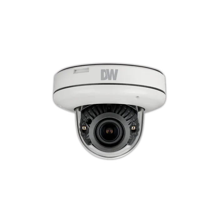 MEGApix IVA 5MP low-profile vandal dome IP camera with 2.7~13.5mm VF lens