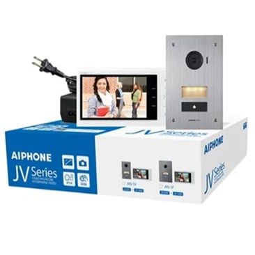 Aiphone Video Intercom Kit with 7" Touchscreen - Flush Mount