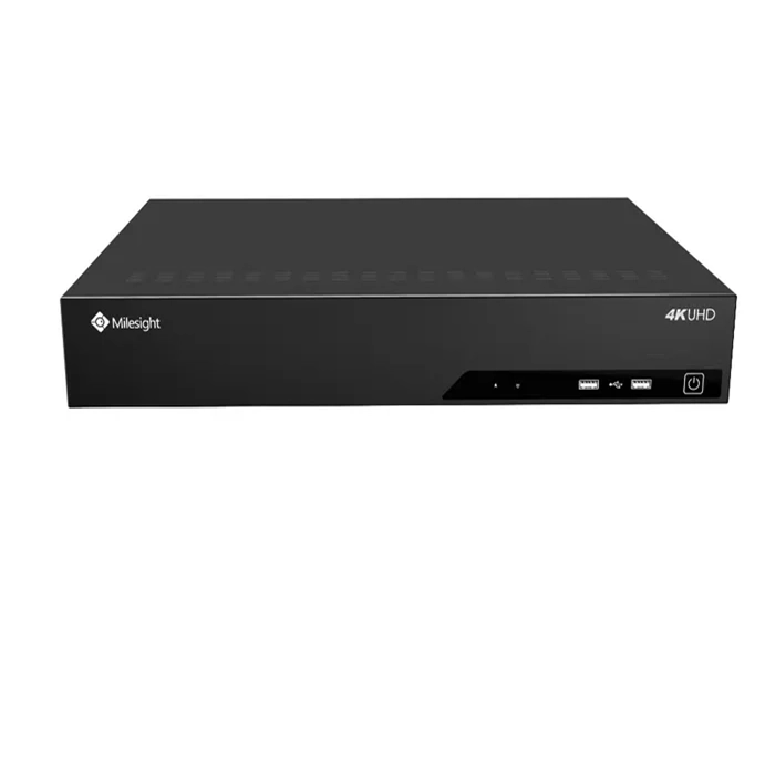 Milesight 4K 16ch 16port PoE 7000 Series NVR