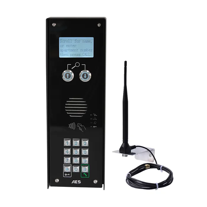 Multicom Classic Audio Only Intercom - Black
