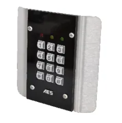 AES Standalone Black Architectural Basic Keypad